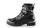 Remonte Veterboots in maat 39 Zwart | 5% extra korting, Kleding | Dames, Verzenden, Zwart, Overige typen, Remonte