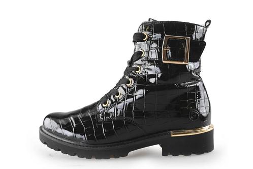 Remonte Veterboots in maat 39 Zwart | 5% extra korting, Kleding | Dames, Schoenen, Zwart, Zo goed als nieuw, Overige typen, Verzenden