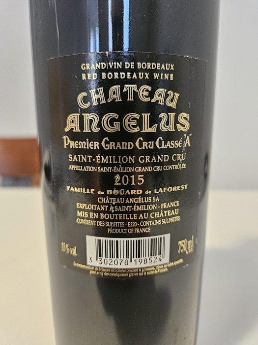2015 Chateau Angelus - Saint-Émilion 1er Grand Cru Classé A, Verzamelen, Wijnen