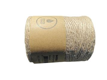Jute touw Sizo Jute Rope Natural Ø 3mm ±250gr ±160m beschikbaar voor biedingen