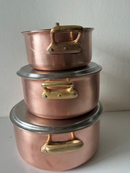 Wegro - Pot (3) - Koper, Antiek en Kunst, Antiek | Keukengerei