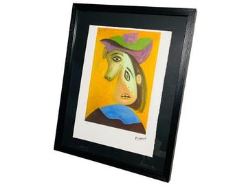 Veiling - Picasso | Femme au Chapeau Gelimiteerde Litho beschikbaar voor biedingen