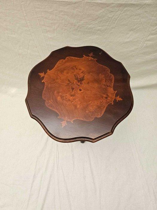 Bijzettafel - Bijzettafel met Inlegwerk in Marqueterie -, Antiek en Kunst, Curiosa en Brocante