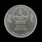 Mongolie. Gold Plated Silver .999 1 Oz. - 500 Tögrög