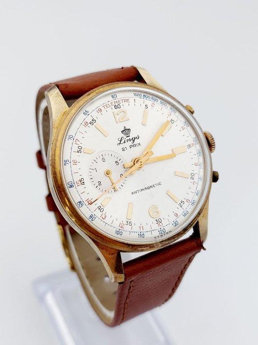 Lings - Chronostop - Telemetre - Sans prix de réserve -, Bijoux, Sacs & Beauté, Montres | Hommes