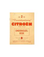 1954 CITROEN 2CV INSTRUCTIEBOEKJE NEDERLANDS, Autos : Divers, Modes d'emploi & Notices d'utilisation, Ophalen of Verzenden