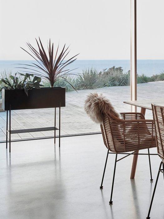 Hübsch - Norm Architects - Plantentafel - Norm Planter Black, Antiek en Kunst, Kunst | Designobjecten