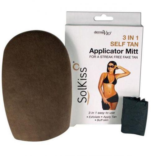Solaris Solkiss Applicator Mitt (Tanning Mitt), Handtassen en Accessoires, Uiterlijk | Lichaamsverzorging, Nieuw, Verzenden