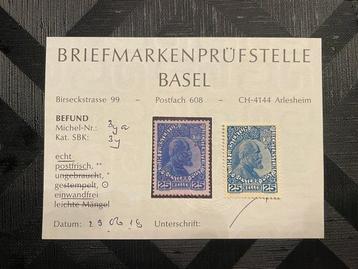 Liechtenstein 1915 - Timbre principal du Liechtenstein, 3 beschikbaar voor biedingen