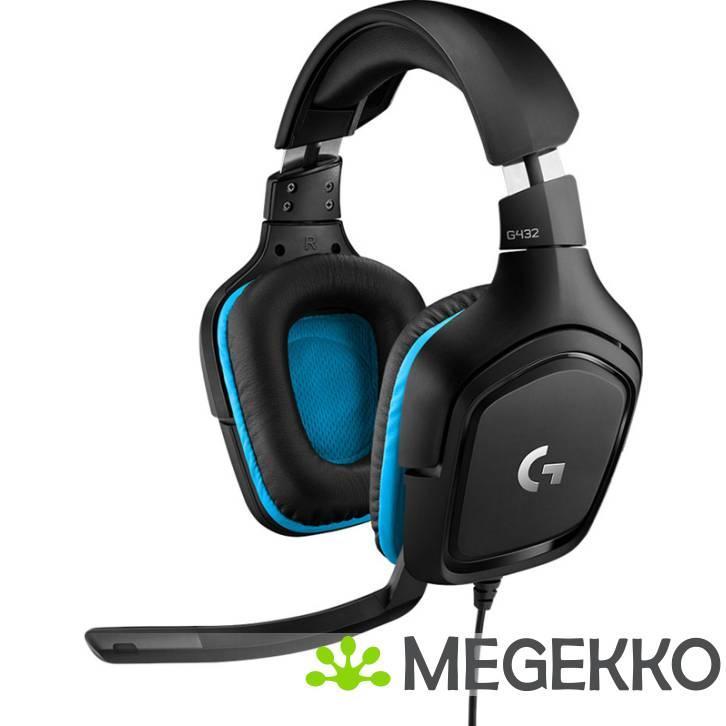 Logitech-G G432 Bedraad Zwart, Blauw, Informatique & Logiciels, Ordinateurs & Logiciels Autre, Envoi