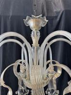 Lustre - Smerlettato - Verre de Murano - 6 lumières /, Antiek en Kunst
