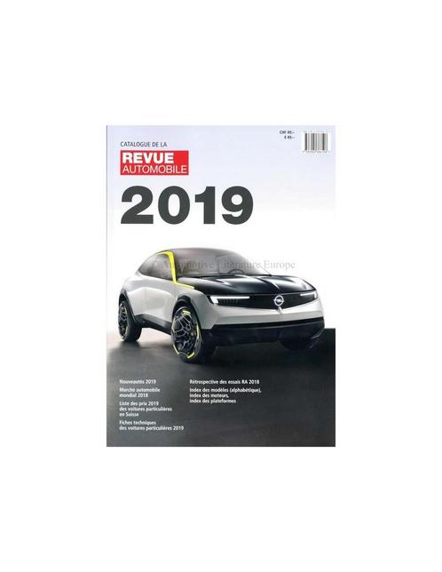 2019 AUTOMOBIL REVUE JAARBOEK FRANS, Livres, Autos | Brochures & Magazines
