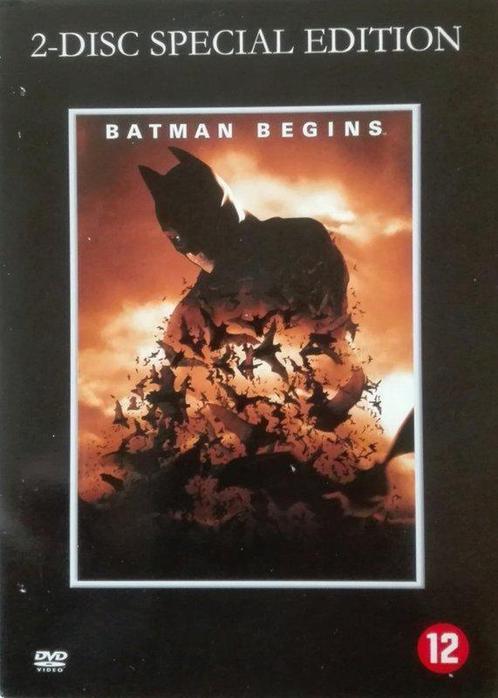 Batman Begins 2 disc special edition (dvd tweedehands film), CD & DVD, DVD | Action, Enlèvement ou Envoi