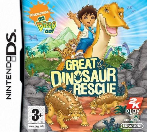 Go Diego Go! Het Grote Dinosaurus Avontuur-Standaard (NDS), Games en Spelcomputers, Games | Nintendo DS, Ophalen of Verzenden