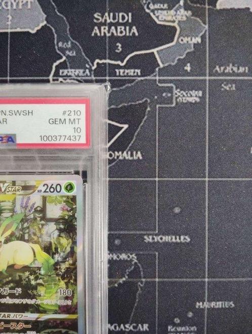 Pokémon - 1 Graded card - Leafeon - PSA 10 - Scarlet &, Hobby en Vrije tijd, Verzamelkaartspellen | Pokémon
