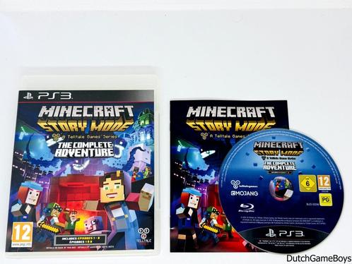 Playstation 3/ PS3 - Minecraft - Story Mode - The Complete A, Games en Spelcomputers, Games | Sony PlayStation 3, Gebruikt, Verzenden
