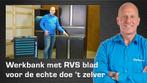 Datona Werkplaatsinrichting PREMIUM met RVS werkblad 225 cm, Doe-het-zelf en Bouw, Ophalen of Verzenden, Nieuw