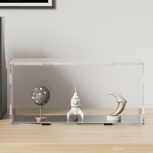 vidaXL Vitrine transparant 30x15x14 cm acryl, Zakelijke goederen, Kantoor en Winkelinrichting | Kantoormeubilair en Inrichting