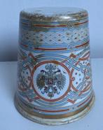 Tasse - Métal - Verre émaillé ancien, Antiek en Kunst