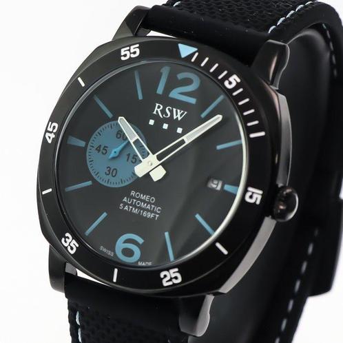 RSW - ROMEO - RSWA154-BX-91 - Sans Prix de Réserve - Homme -, Handtassen en Accessoires, Horloges | Heren