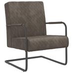 Stoel Fluweel Lichtgrijs | Retour Deal | 40% Korting!, Huis en Inrichting, Stoelen, Verzenden, Nieuw