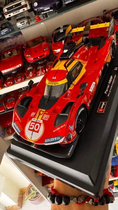 Bburago 1:24 - Voiture miniature - Ferrari 499P #50 Winner, Hobby & Loisirs créatifs, Voitures miniatures | 1:5 à 1:12