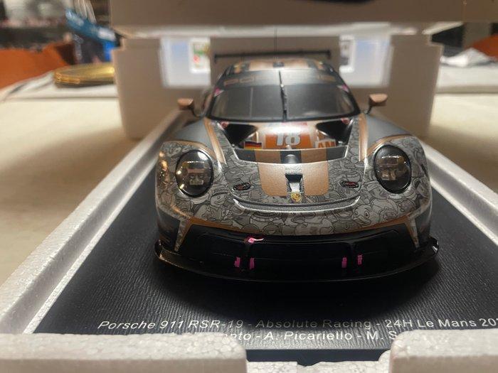 Spark 1:18 - Modelauto - Porsche 911 RSR-19 - Absolute, Hobby en Vrije tijd, Modelauto's | 1:5 tot 1:12
