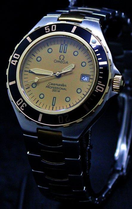Omega - Seamaster Pre Bond Professional Swiss Watch - Zonder, Handtassen en Accessoires, Horloges | Heren
