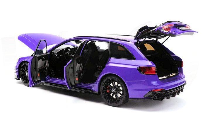 Kiloworks 1:18 - Modelauto - Audi RS4 B9 – 2020 Darwin pro -, Hobby en Vrije tijd, Modelauto's | 1:5 tot 1:12