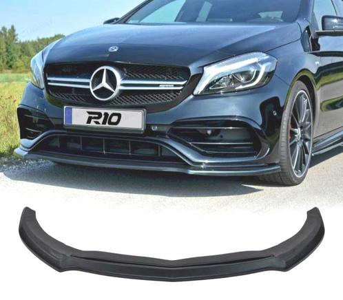 SPOILER LAME DE PARE-CHOCS AVANT MERCEDES W176 AMG 16-18 NOI, Auto-onderdelen, Carrosserie, Verzenden