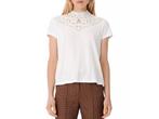 Veiling - Maje geborduurd T-shirt met kraag maat 36/1, Kleding | Dames, T-shirts, Nieuw