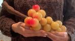 Sculpture, Massive, Grande Grappe de raisin legno  - 33 cm -