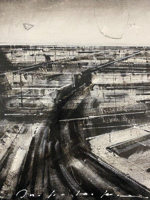 Jonathan Guaitamacchi (1961) - Down Town, Antiek en Kunst, Kunst | Schilderijen | Modern