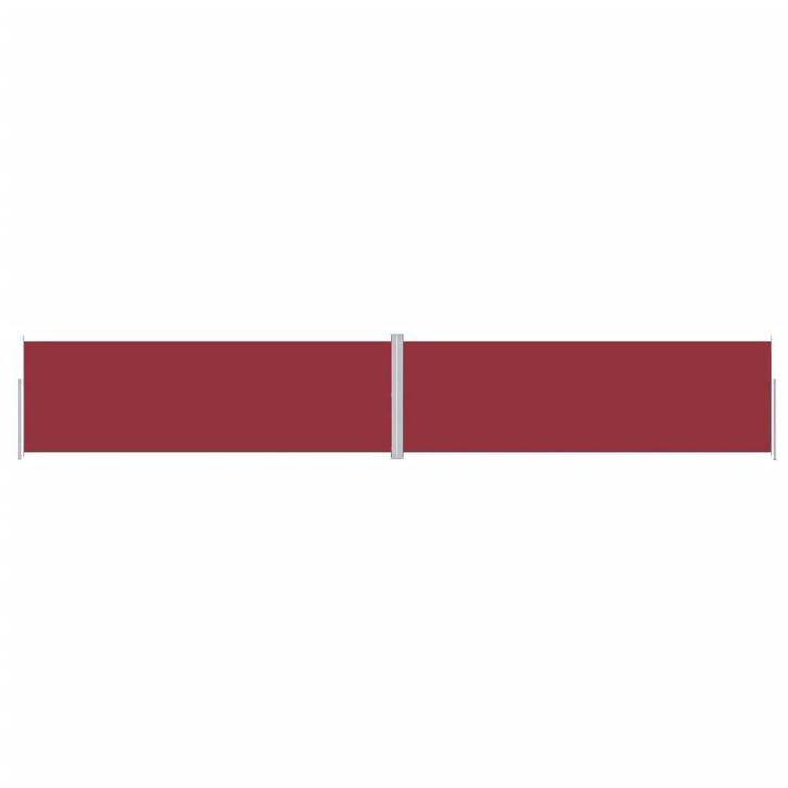 Groot Windscherm 12m Rood | OP = OP | 51% Voordeel!, Tuin en Terras, Tuinschermen, Nieuw, Staal, 200 cm of meer, 200 cm of meer
