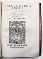 Tito Livio / Sigonio - Historiarum ab Urbe Condita - 1572