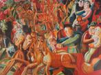 Pavel Filonov (1883-1941) - Fête russe (Mardi gras), Antiek en Kunst