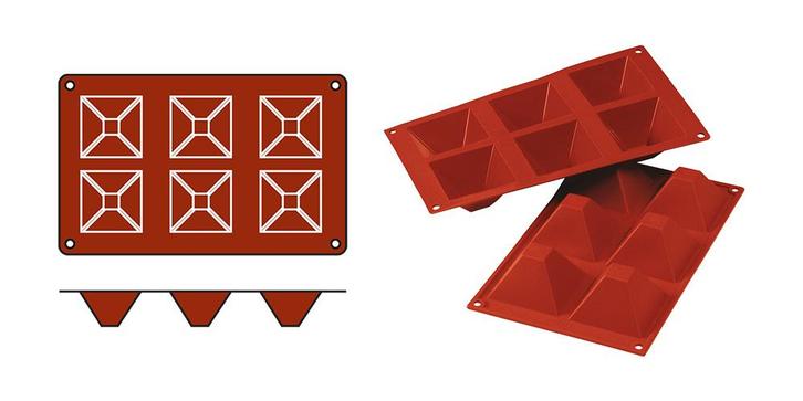 Bakmat | Pyramid Silikomart, Zakelijke goederen, Horeca | Keukenapparatuur, Nieuw in verpakking, Verzenden