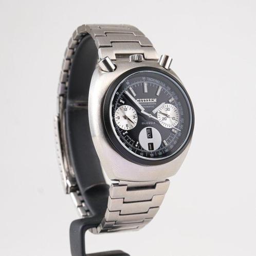 Citizen - Bullhead Reverse Panda Chronograph - Zonder, Handtassen en Accessoires, Horloges | Heren