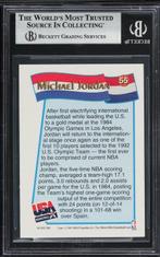 1991-92 Hoops McDonalds Michael Jordan #55 - USA Team -, Nieuw