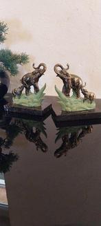 dans le goût carlier - Serre-livres (2) - Marbre, Zamac -, Antiquités & Art