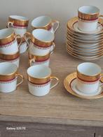 Limoges - Service à café pour 12 personnes (27) - Porcelaine, Antiek en Kunst