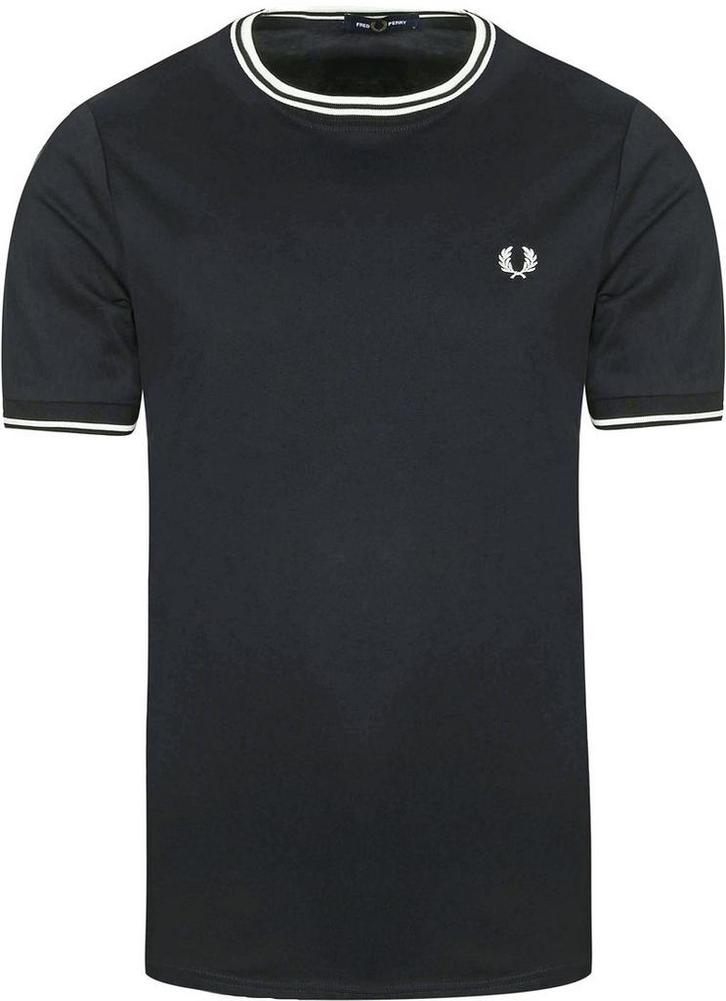 Fred Perry T-shirt Donkergroen T50 maat Maat 52/54 (L) Heren, Kleding | Heren, T-shirts, Nieuw, Maat 52/54 (L), Verzenden