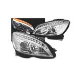 Phares Pour Mercedes W204 07-10 Led Tube Light Chromé, Auto-onderdelen, Verlichting, Verzenden, Nieuw