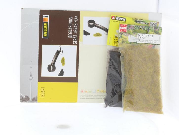 Schalen H0, TT, N en Z Faller 180691 grasstrooiapparaat G..., Hobby en Vrije tijd, Modeltreinen | H0, Overige typen, Zo goed als nieuw