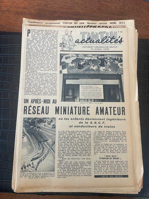 Tintin (magazine) - Tintin Actualités - 34 kranten - Eerste, Boeken, Stripverhalen