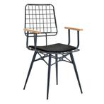Stoelen | RIO | Microvezel/Metaal | Black | Zwart Frame |, Zakelijke goederen, Verzenden, Nieuw in verpakking
