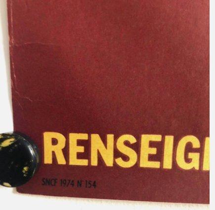 Bernard Villemot - Villemot – SNCF - Location de voitures -, Antiek en Kunst, Kunst | Tekeningen en Fotografie