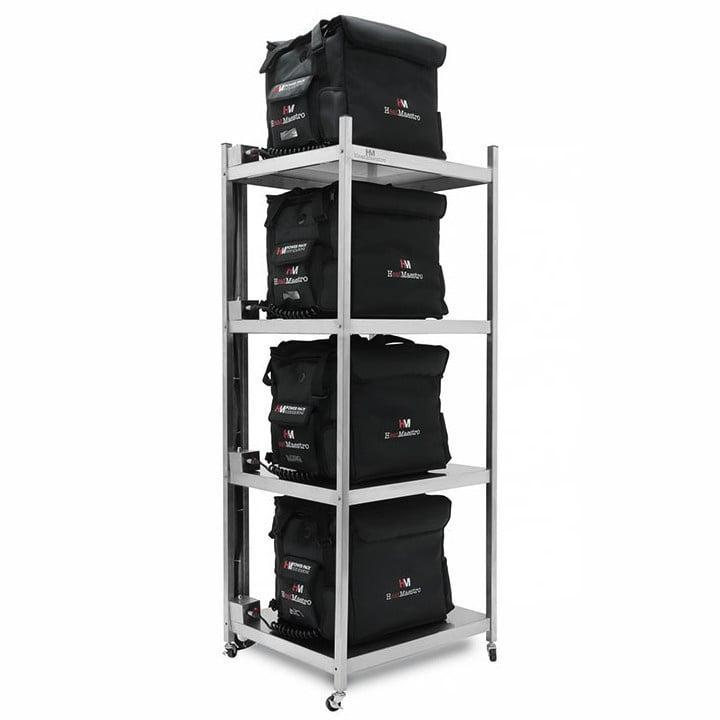 Warmhoud-Bezorgtassen + Oplaadstelling | 4 Bezorgtassen |, Zakelijke goederen, Horeca | Keukenapparatuur, Nieuw in verpakking