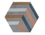 Small Collection Hexagon Dakar DECMIX  6 / MAT Keramisch ) /, Ophalen of Verzenden