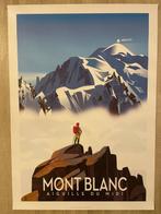 Monsieur Z - Affiche de Tourisme Tour du Mont Blanc -